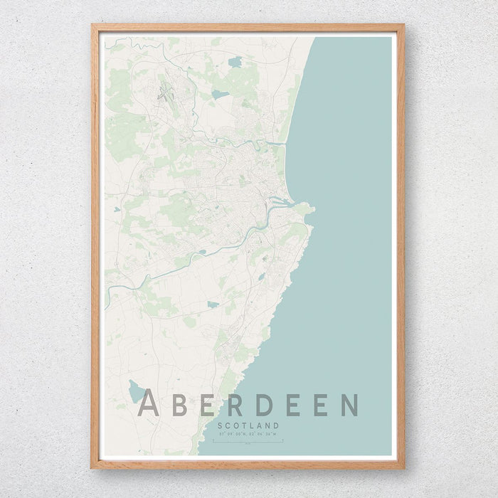 Aberdeen Map Print