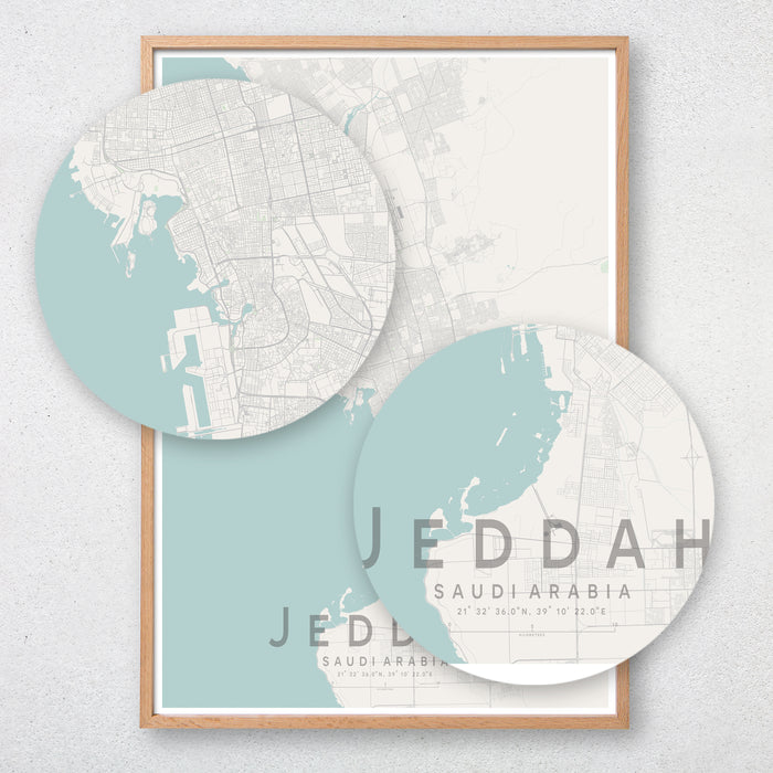Jeddah Map.pdf Jeddah Map Print– Little Printery