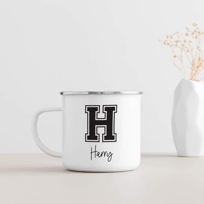 Personalised Enamel Mug